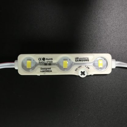 3 LED Module Samsung Chip SMD 5730 with Lens 120 Degree