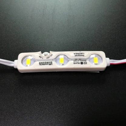 3 LED Module Samsung Chip SMD 5730 with Lens 120 Degree